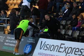 Boston United v Hereford fans gallery. Photo: Oliver Atkin