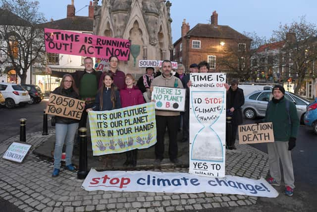 The ‘Deep Water Rising’ campaign in Horncastle. EMN-210111-125733001