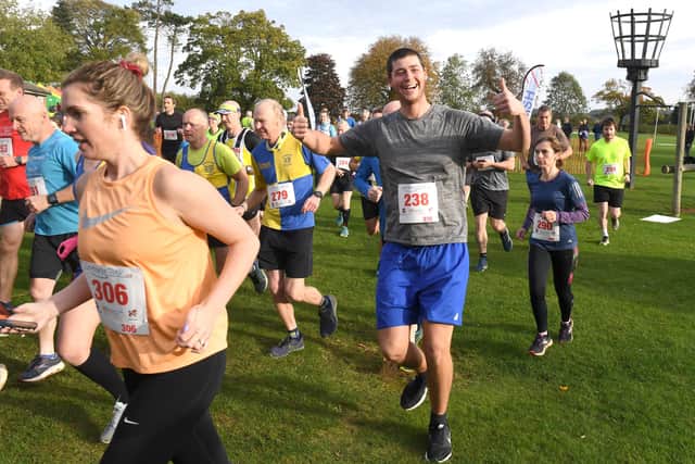 Caythorpe Dash. Start of the run EMN-210411-083440001