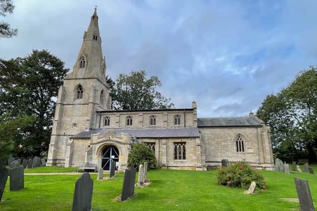 St Andrew's Church, Pickworth, now has a roof again, but needs thousands more to cover conservation of its medieval wall paintings. EMN-210511-135411001