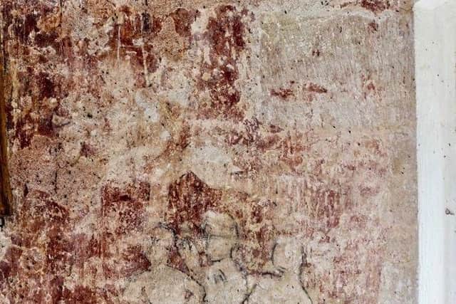 South wall showing the Cauldron of God's Wrath. EMN-210511-135341001