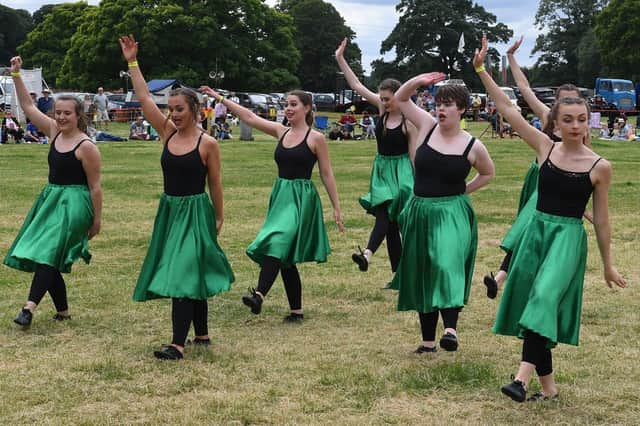 From our files - Go Dance members performing in the community  back in 2017 at Swaton Vintage Day.