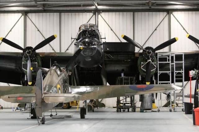Coningsby's Battle of Britain Memorial Flight Visitor Centre.