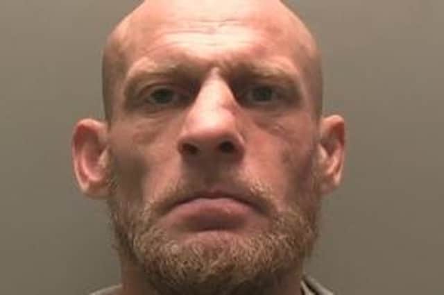 Christopher Dixon (41) is wanted in connection with the theft of a motor vehicle.
