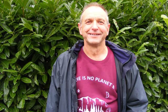 Tim Grigg of Sleaford Climate Action Network is leading an event this Saturday to 'save planet earth'.