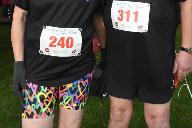 Angie Gill and Glyn Botfield at Caythorpe Dash. EMN-210411-083615001