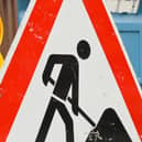 Roadworks are ongoing at Anwick on the A153 after a burst water main.