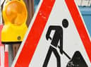 Roadworks are ongoing at Anwick on the A153 after a burst water main.