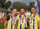 Steve Roberts, Simon Jackson and Michael Corney.