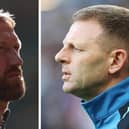 Graham Potter (left) and Graeme Hones. Photos: Getty Images