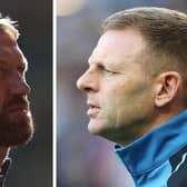 Graham Potter (left) and Graeme Hones. Photos: Getty Images