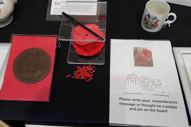 There will be a Remembrance display and poppies to leave messages at Sleaford Museum. EMN-210611-170641001