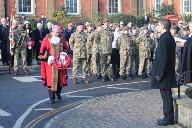 Remembrance Sunday in 2019.