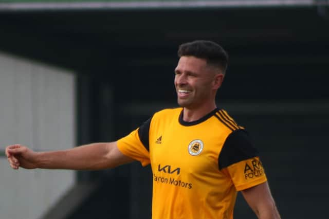 Scott Garner wants the smiles back on Boston United faces. Photo: Oliver Atkin