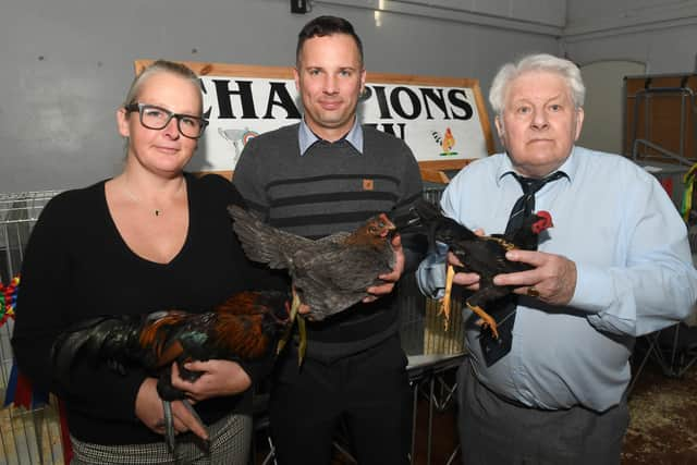 Judges L-R Christine Norman, Leon Smith, Colin Clark EMN-210911-140739001