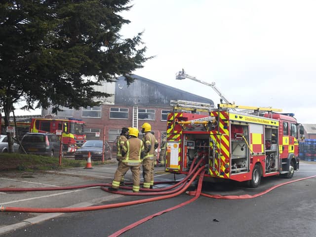 The factory building was extensively damaged and has since been demolished. EMN-210911-170449001
