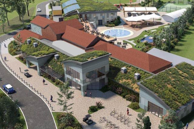 Another angle of the proposed development.