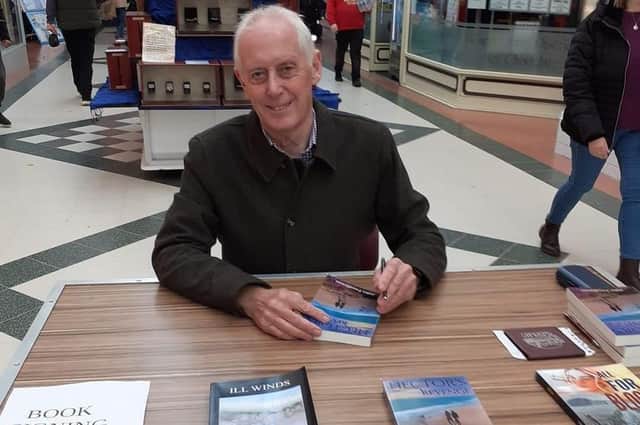John at a recent book signing hosted at the Hildreds Centre in Skegness.