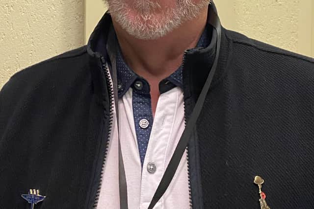 Conservative candidate Malcolm Offer made a gain for his party in the Sleaford Castle Ward in by-elections for NKDC and Sleaford Town Council. Photo: NKDC EMN-211211-173033001