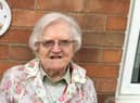Pat Wallis, 97, has raised hundreds for Centrepoint Outreach.