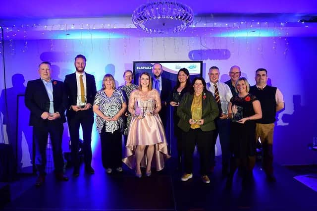 This year's sports awards winners.