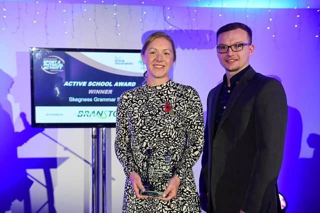 Skegness Grammar won the Active Schools Award.