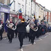 Remembrance parade in Market Rasen EMN-211114-144745001