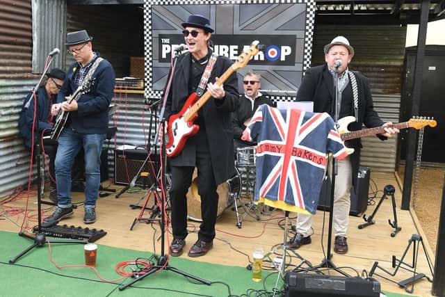 The Pressure Drop performing at Watergate Yard during Sleaford Live in 2019. EMN-201117-172643001
