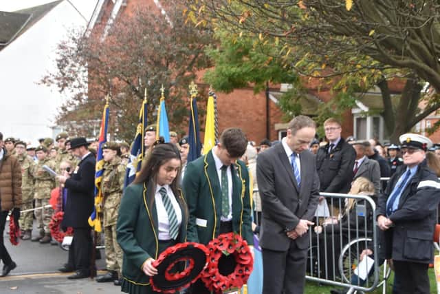 Skegness Remembrance Day, Photo: Barry Robinson
