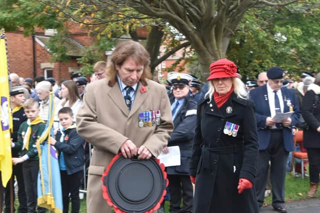 Skegness Remembrance Day. Photo: Barry Robinson
