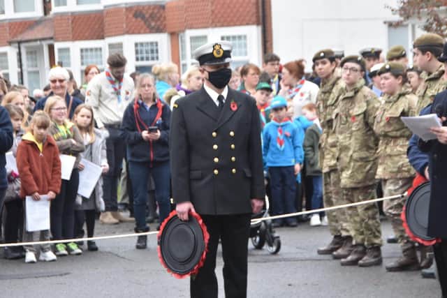 Skegness Remembrance Day. Photo: Barry Robinson