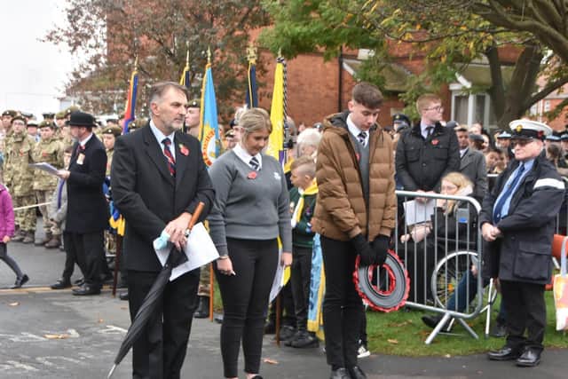 Skegness Remembrance Service. Photo: Barry Robinson