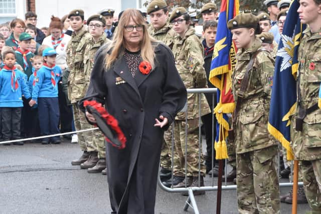 Skegness Remembrance Day. Photo: Barry Robinson