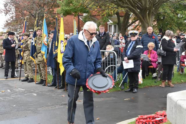 Skegness Remembrance Day. Photo: Barry Robinson