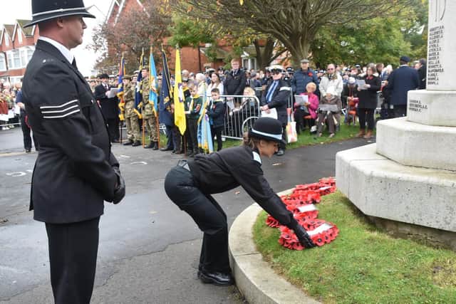 Skegness Remembrance Parade. Photo: Barry Robinson