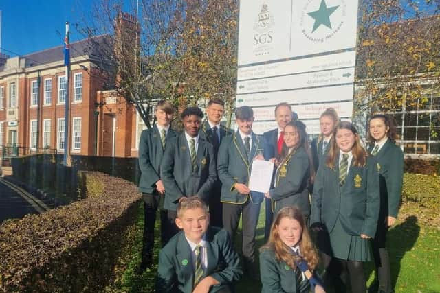 Skegness Grammar School is celebrating after being rated 'Good' by Ofsted.