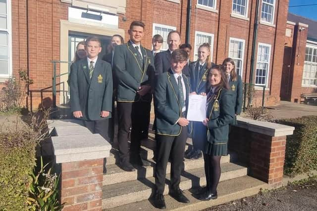 Skegness Grammar School is celebrating after being rated 'Good' by Ofsted.