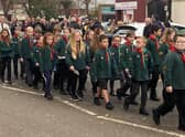 Members of the 4th Boston Scout group.