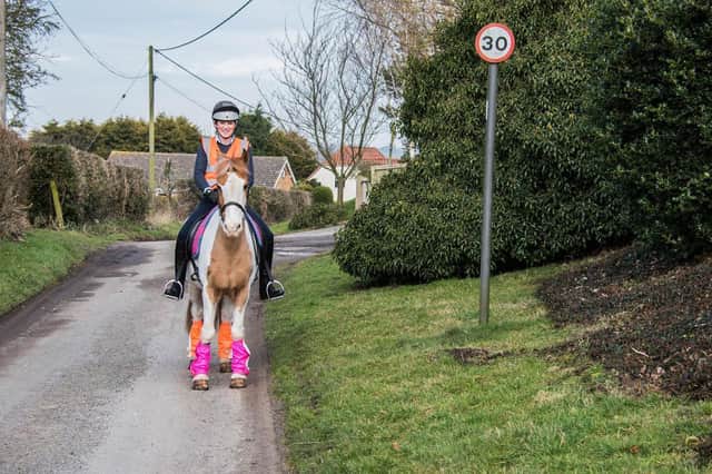 Hundleby Equestrian Centre took to social media to make the appeal for motorists to slow down at the start of Road Safety Week.
