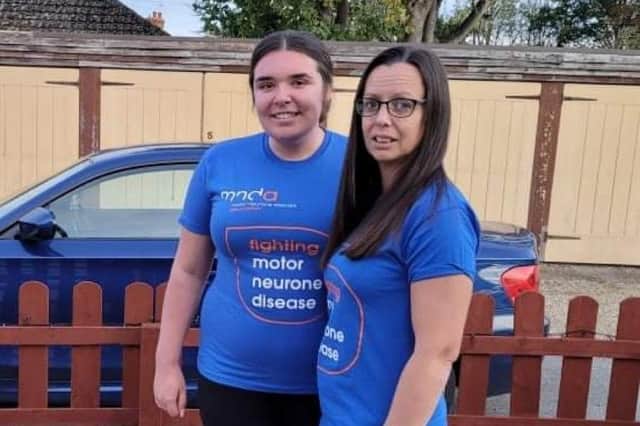 Zoe Berry with her mum. Maria Berry. EMN-211115-171833001