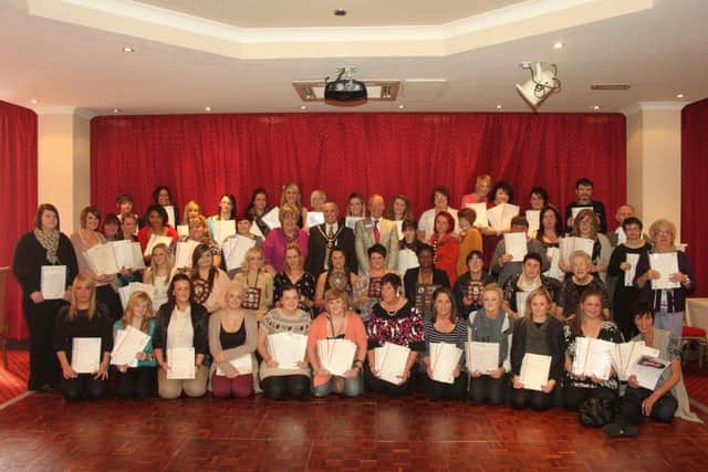 Celebrations at Southview Park Hotel, Skegness, 10 years ago.