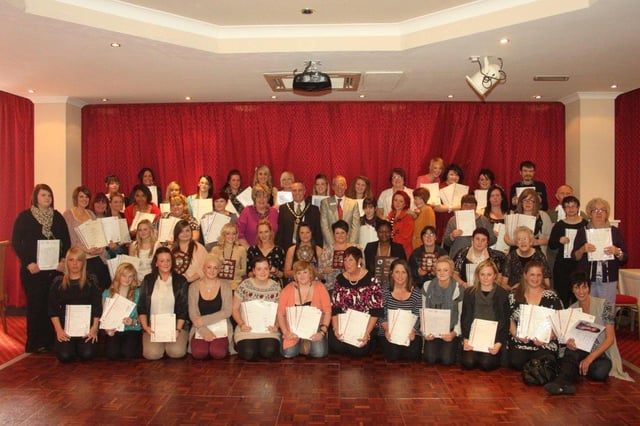 Celebrations at Southview Park Hotel, Skegness, 10 years ago.