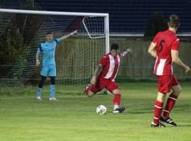 Scott Lowman netted the winner. Photo: Oliver Atkin