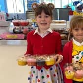 Leasingham pupils had a cake sale and accessorise day for Children In Need. EMN-211119-143728001