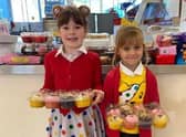 Leasingham pupils had a cake sale and accessorise day for Children In Need. EMN-211119-143728001