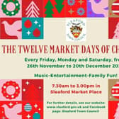 Join in the Twelves Market Days of Christmas in Sleaford. EMN-211116-180102001