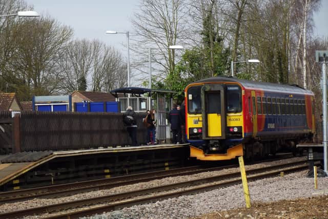 Metheringham raikway station. (Archive photo). EMN-211117-142214001