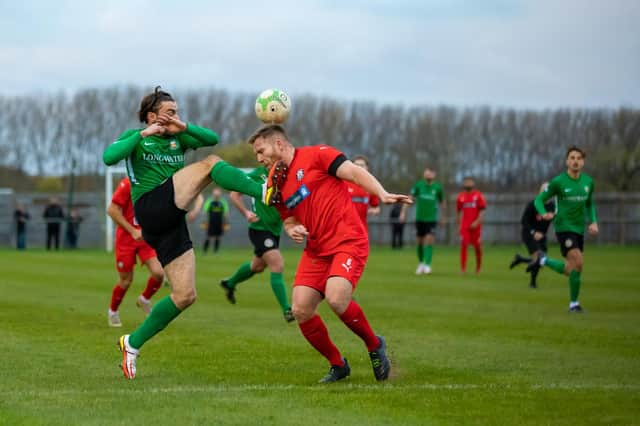 Sleaford were beaten by Heanor on Saturday. Photo: Craig Harrison