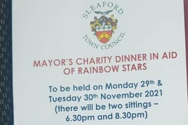 The Mayor of Sleaford is holding a charity meal in aid of Rainbow Stars at Gurkha 19. EMN-211119-115124001