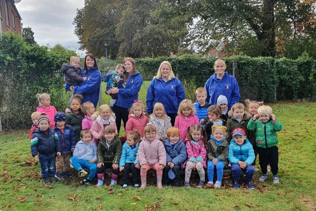 Pupils and staff in the area set to be transformed.